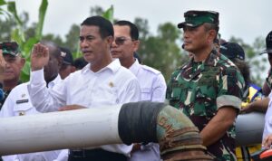 Mentan Cek Pompanisasi di Merauke, Targetkan Pertanian Modern
