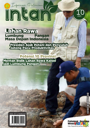 Lahan Rawa Lumbung Pangan  Masa Depan Indonesia #Volume 10 2023