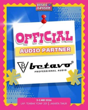 Siap Guncang Jakarta Timur: Betavo Audio Jadi Aktor Kunci di Balik Megahnya ‘Besok.Konser’ 2026