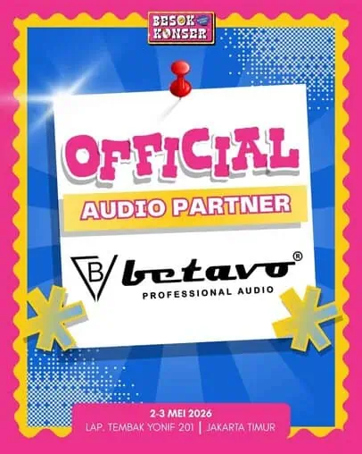 Siap Guncang Jakarta Timur: Betavo Audio Jadi Aktor Kunci di Balik Megahnya ‘Besok.Konser’ 2026