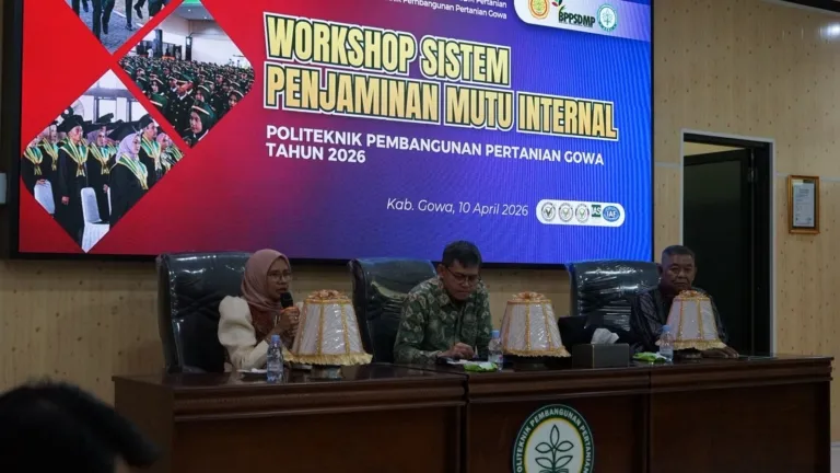 Wujudkan Akreditasi Unggul, Polbangtan Gowa Perkuat SPMI Lewat Workshop Strategis