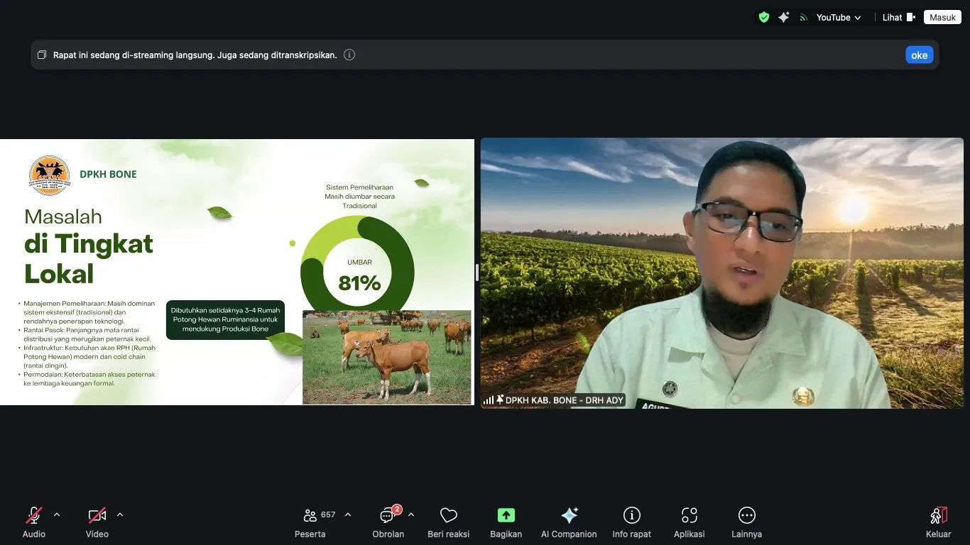 Swasembada Daging Bukan Sekedar Wacana, MAF Polbangtan Kementan Beberkan Strateginya