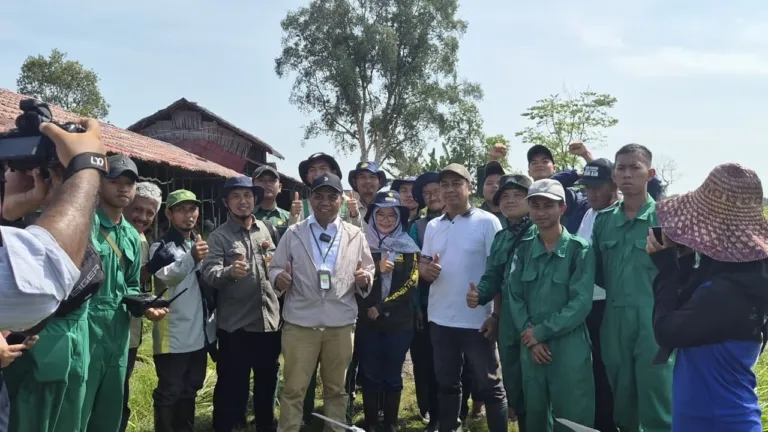 Polbangtan Kementan Terapkan Tanam Modern, 75 Hektare Digarap dengan Drone