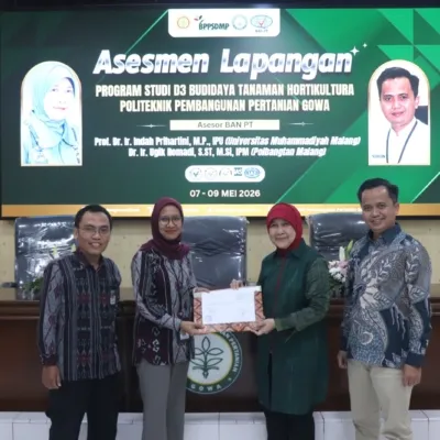 Kejar Akreditasi Unggul, Prodi D3 Hortikultura Polbangtan Kementan Jalani Asesmen Lapangan