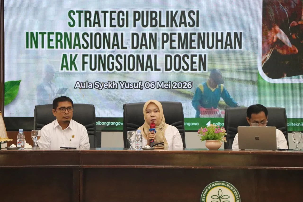Polbangtan Kementan Bongkar Strategi Publikasi Internasional untuk Percepat Karier Dosen