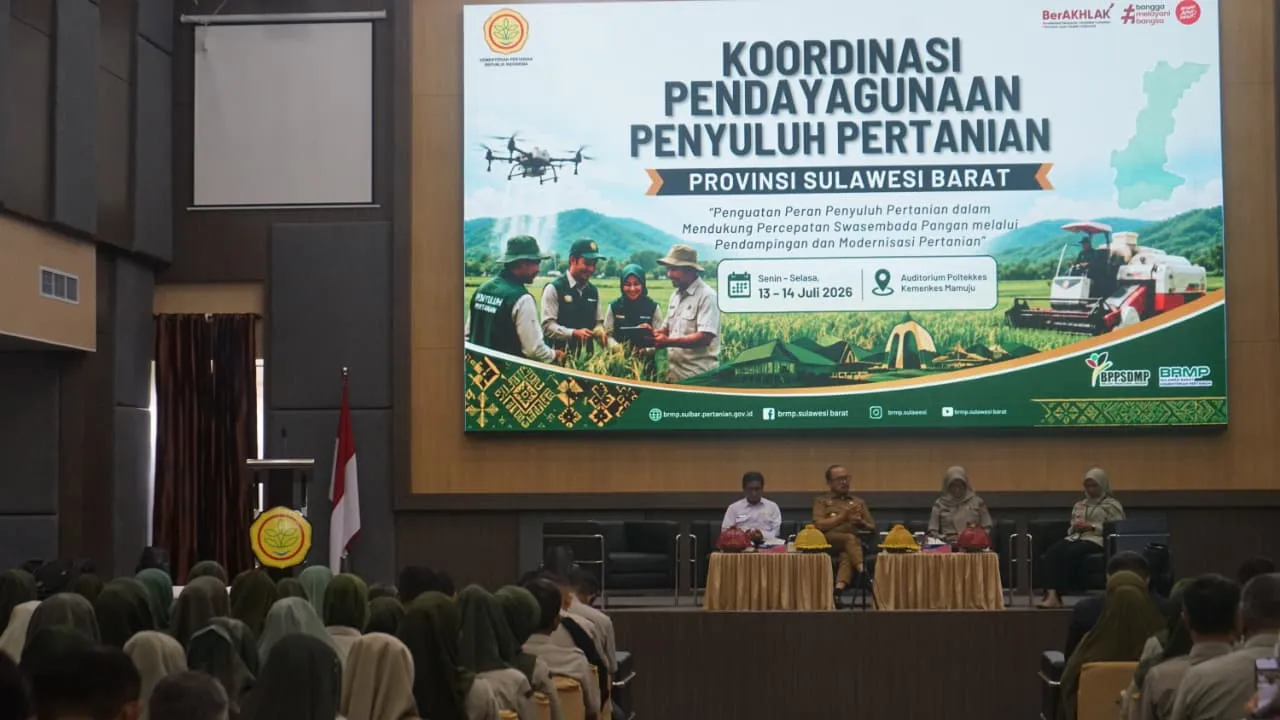 Brigade Pangan Sulbar Naik Kelas, Kementan Bekali SDM dengan Teknologi Pertanian Terkini