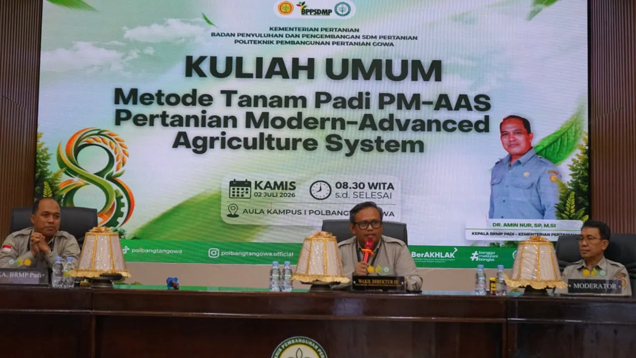 PM-AAS Masuk Kampus! Polbangtan Kementan Cetak SDM Unggul untuk Pertanian Masa Depan