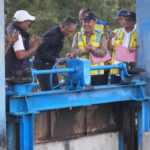 Menteri PU Uji Coba Irigasi Pante Lhong, Aliri 6.562 Hektare Sawah