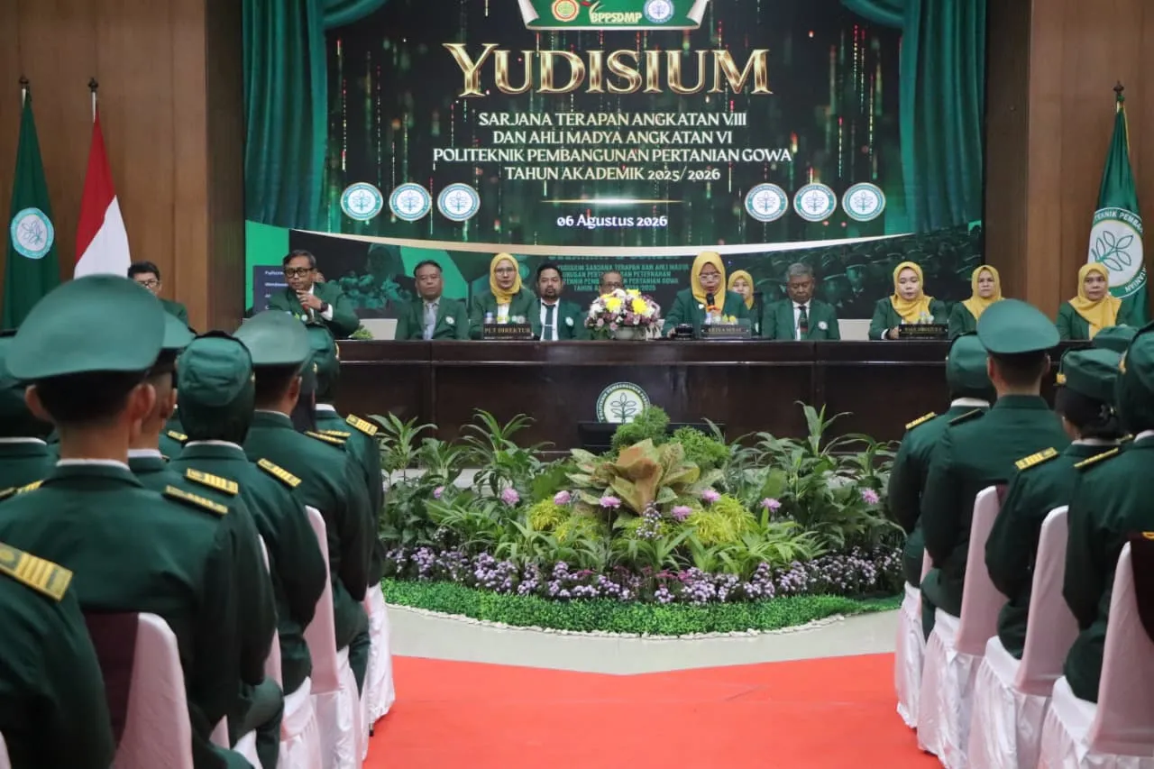 Resmi Yudisium! 268 Lulusan Polbangtan Kementan Siap Terjun Bangun Pertanian Indonesia