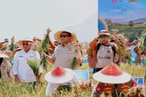 Polri dan Petani Kolaborasi Perluas Lahan Bawang Putih demi Swasembada