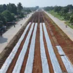 TNI dan Pemkab Bogor Sulap Median Jalan Bomang Jadi Lahan Pertanian