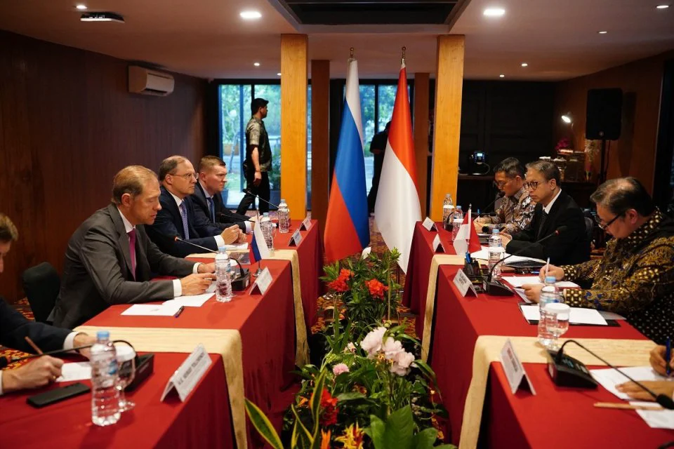 Airlangga dan Rusia Perkuat Kerja Sama Dagang, Nilai Perdagangan Tembus US,84 Miliar